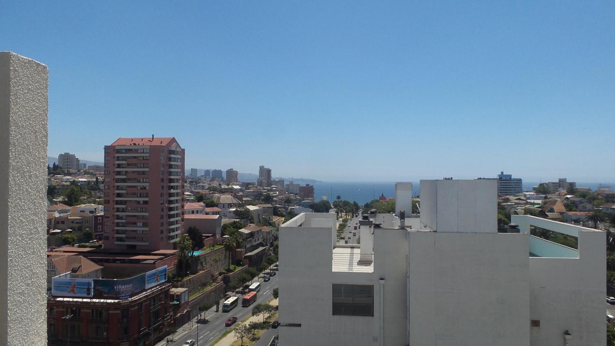 Departamento A Pasos De Playa, Casino, Quinta Vergara Reloj De Flores *